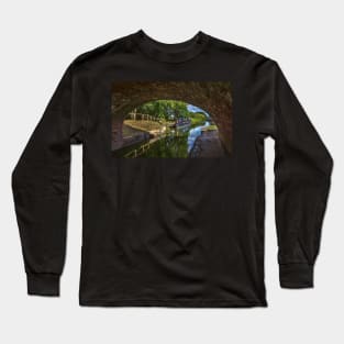 Under The Bridge At Pewsey Wharf Long Sleeve T-Shirt